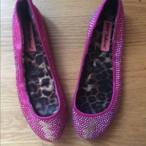 💜😍💓🎀Betsy’s Johnson sequined flats 💜🎀🍭💓